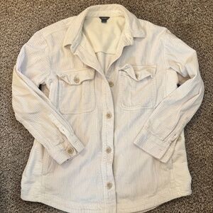White shirt jacket